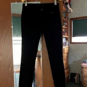 Women's J Brand black skinny denim jeans